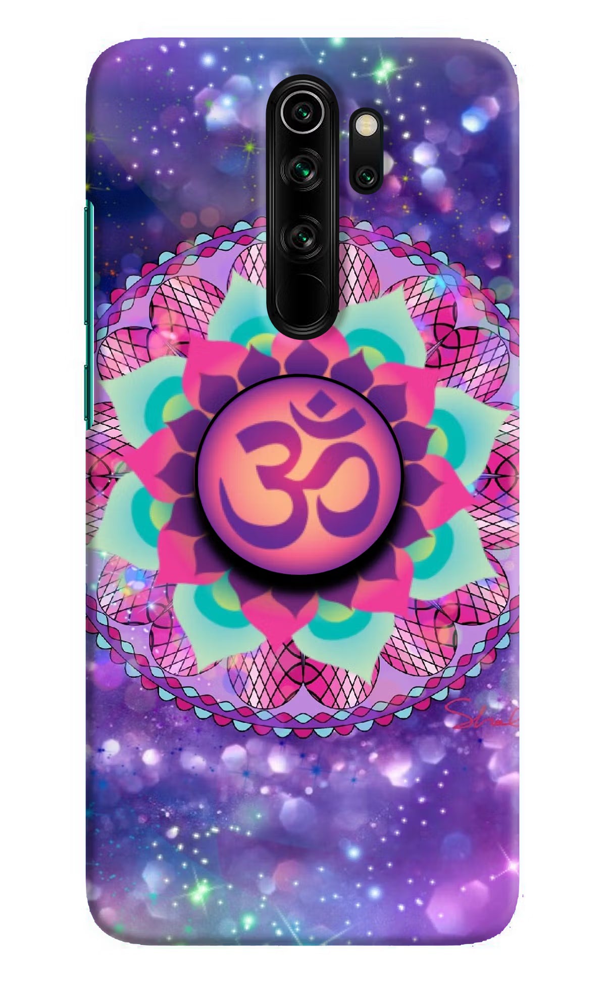 Om Purple Redmi Note 8 Pro Pop Case by Casekaro