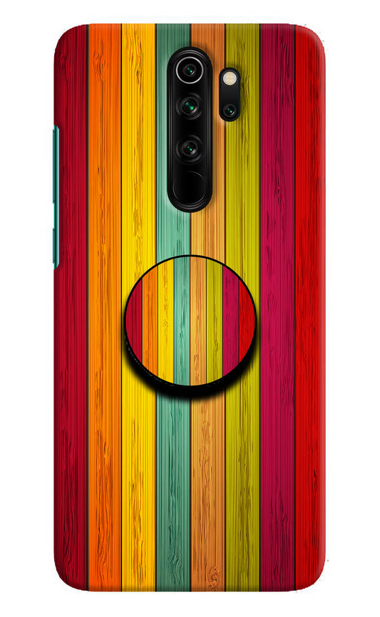 Multicolor Wooden Redmi Note 8 Pro Pop Case by Casekaro