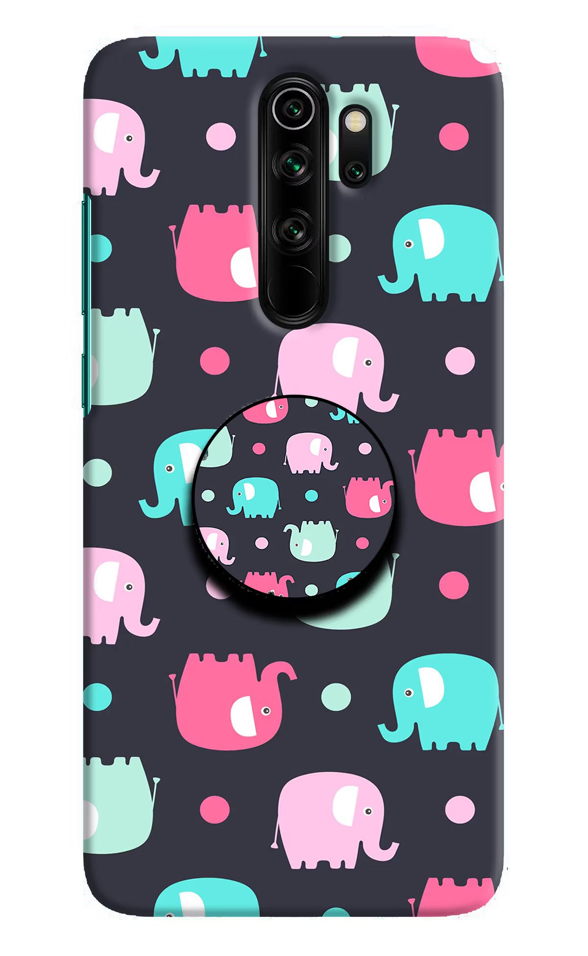 Baby Elephants Redmi Note 8 Pro Pop Case by Casekaro