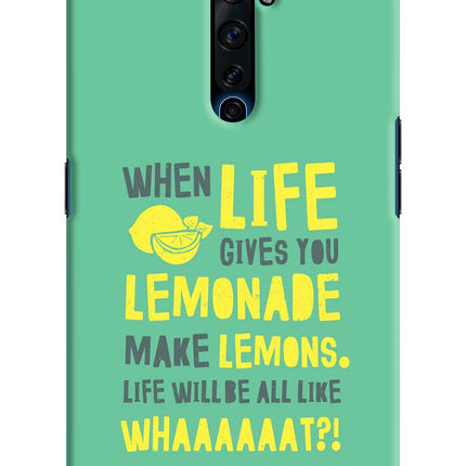 Quote Oppo Reno2 Z Hard Case Back Cover by Casekaro