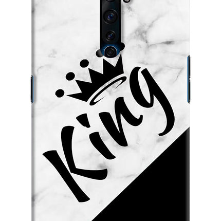 King Oppo Reno2 Z Hard Case Back Cover by Casekaro