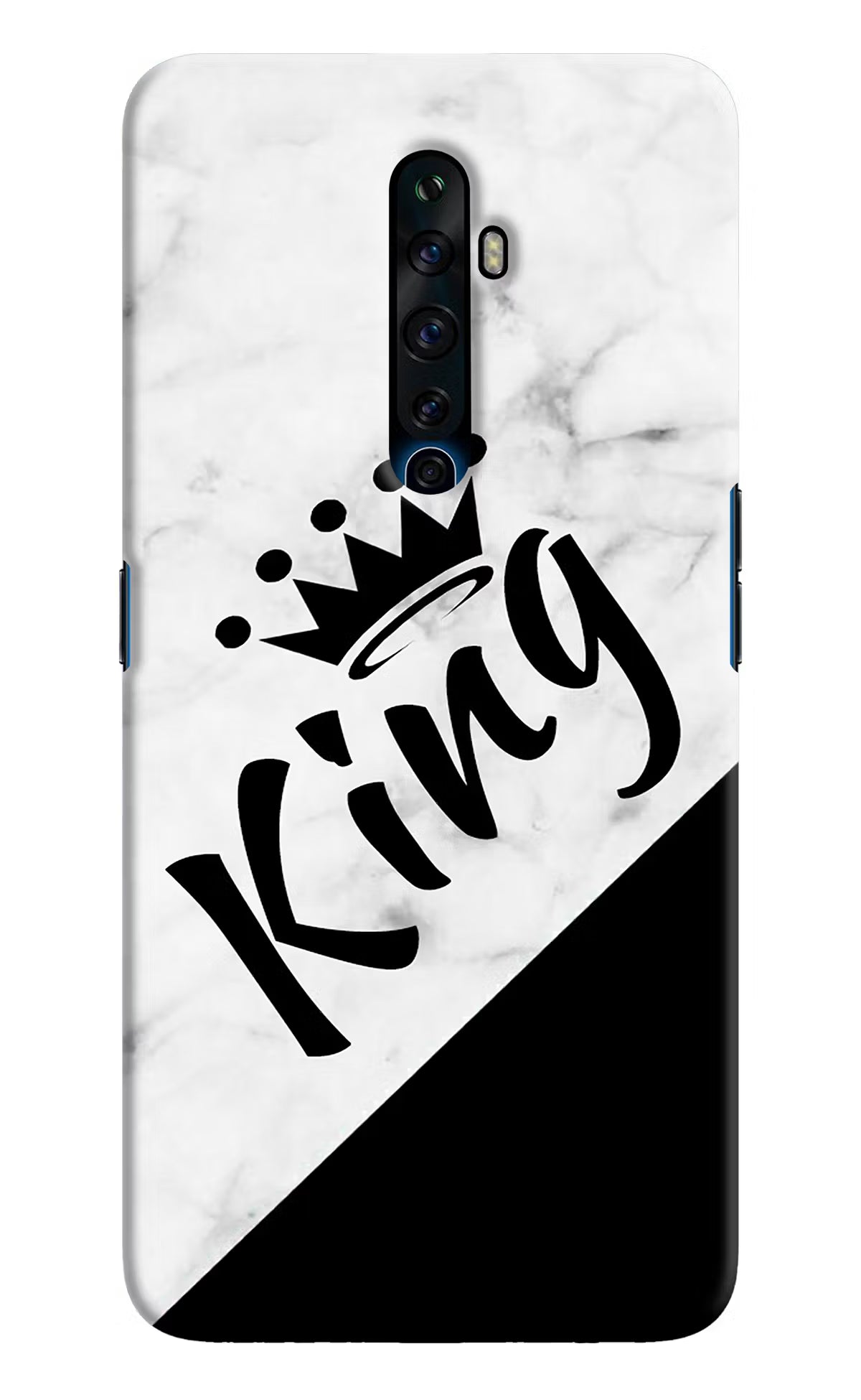 King Oppo Reno2 Z Hard Case Back Cover by Casekaro
