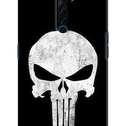 Punisher Skull Oppo Reno2 Z Hard Case Back Cover by Casekaro