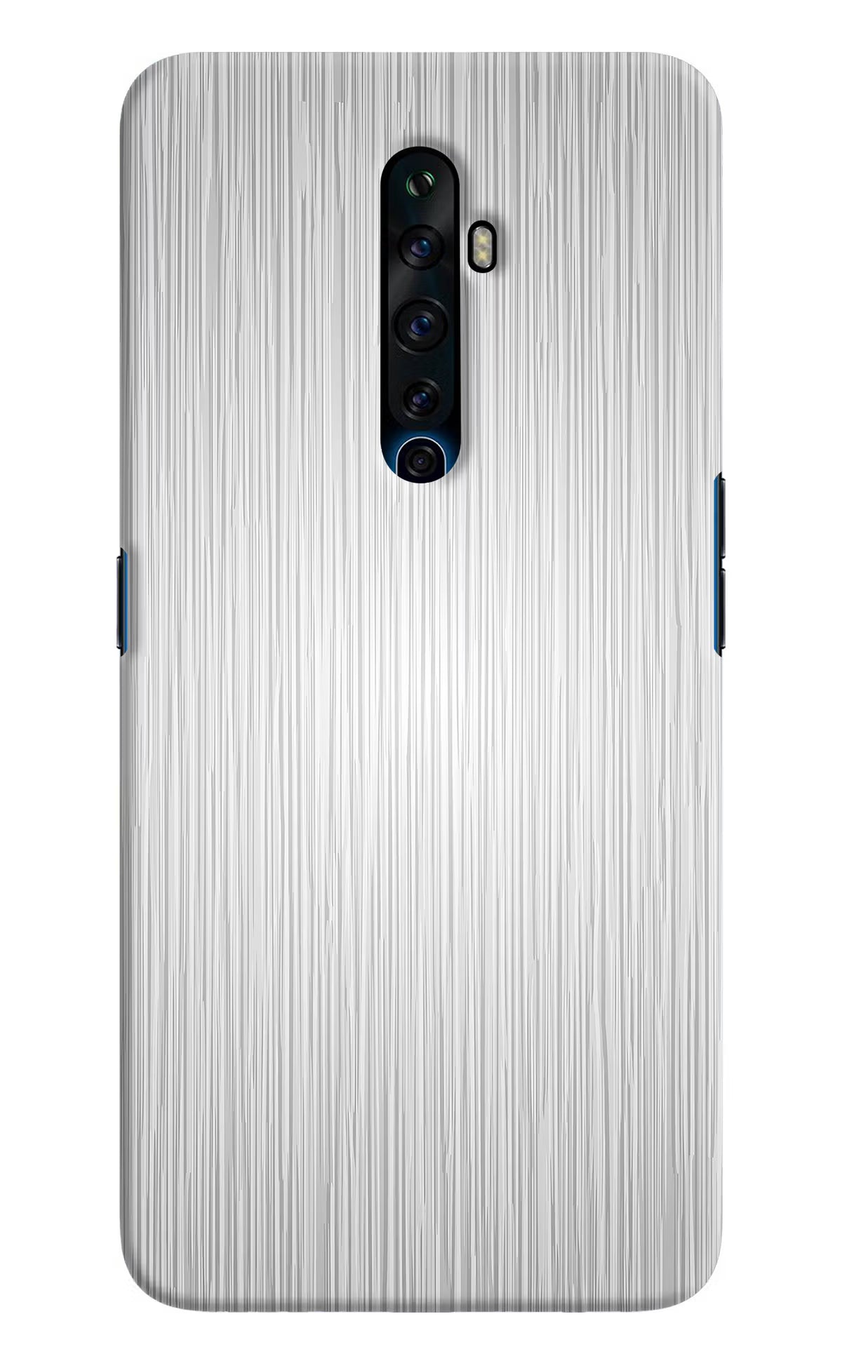 Wooden Grey Texture Oppo Reno2 Z Hard Case Back Cover by Casekaro