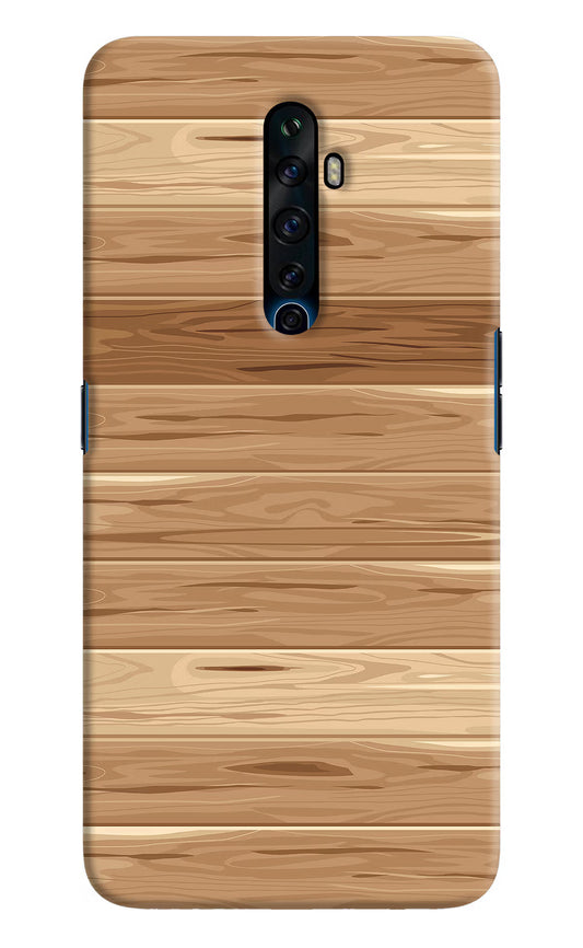 Wooden Vector Oppo Reno2 Z Hard Case Back Cover by Casekaro
