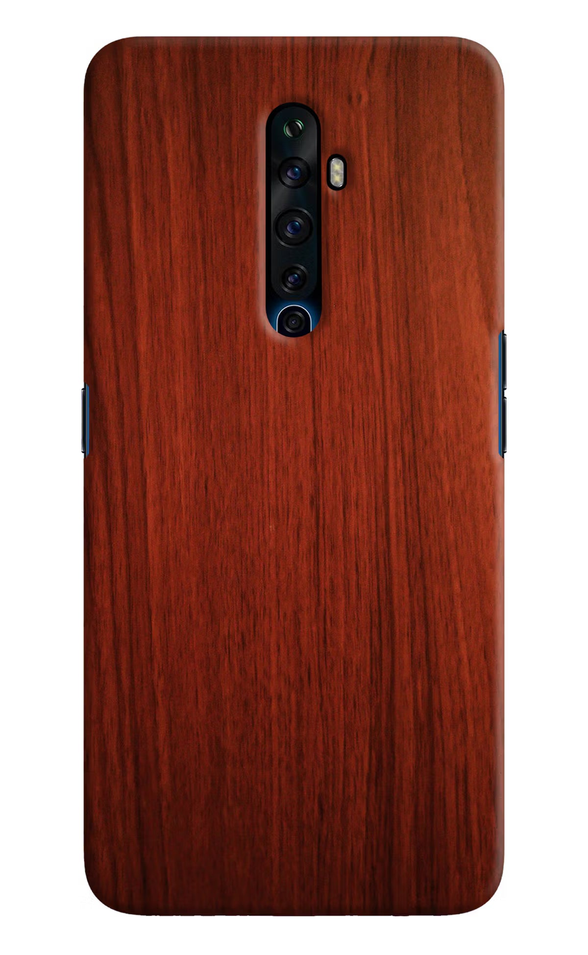 Wooden Plain Pattern Oppo Reno2 Z Hard Case Back Cover by Casekaro