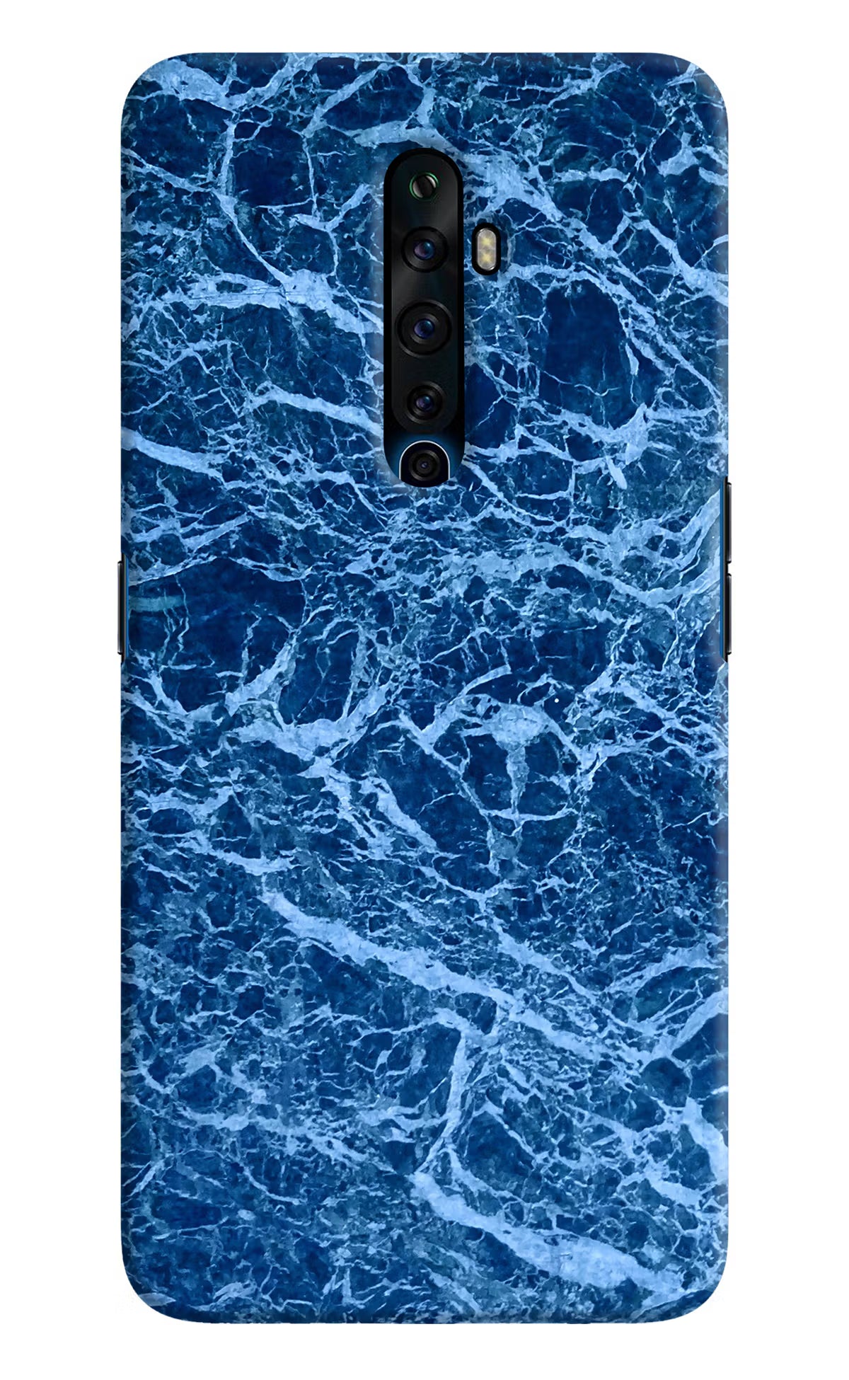 Blue Marble Oppo Reno2 Z Hard Case Back Cover by Casekaro
