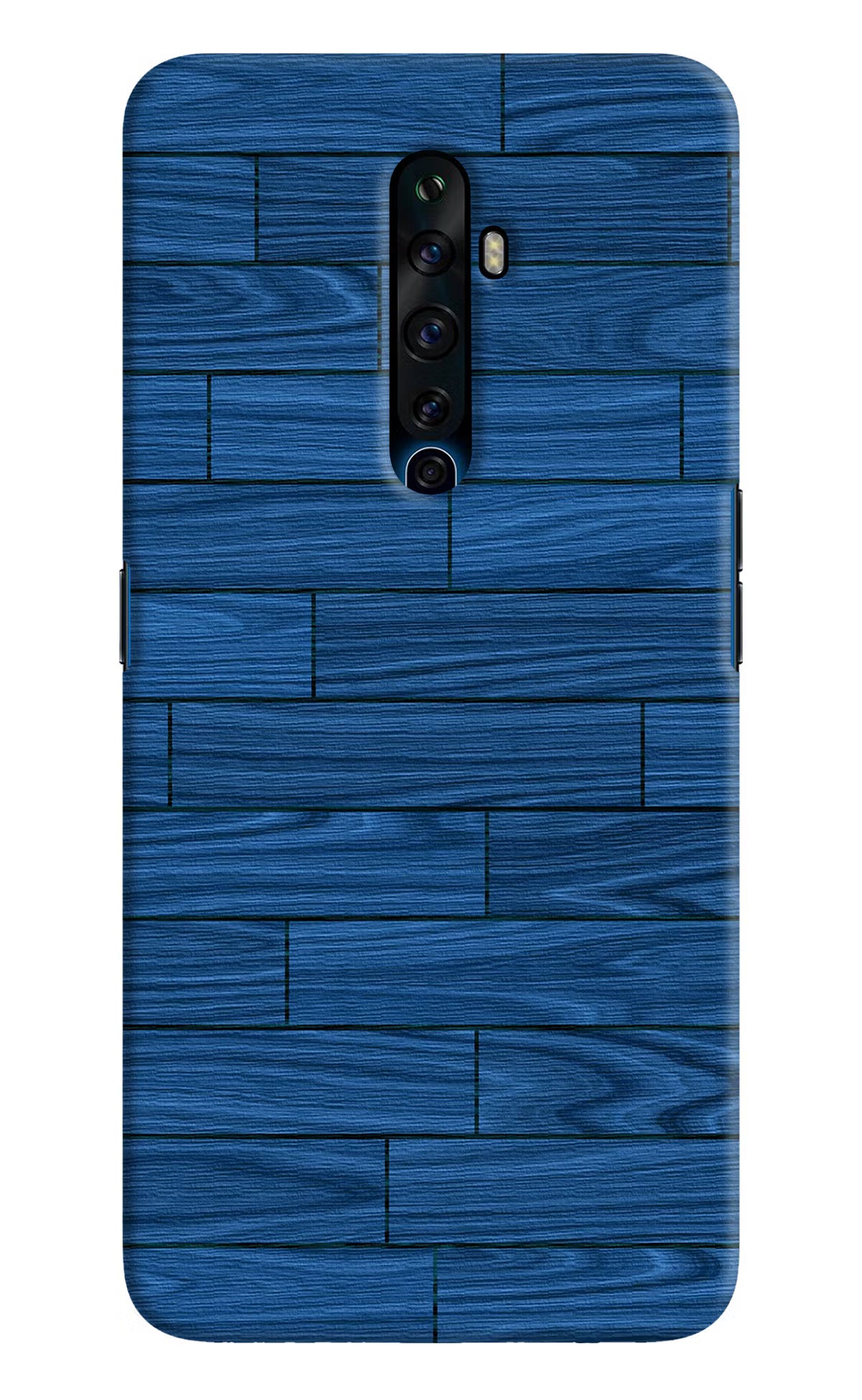 Wooden Texture Oppo Reno2 Z Hard Case Back Cover by Casekaro