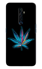 Weed Oppo Reno2 Z Hard Case Back Cover by Casekaro