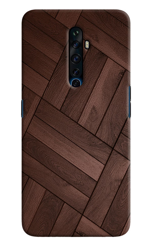 Wooden Texture Design Oppo Reno2 Z Hard Case Back Cover by Casekaro