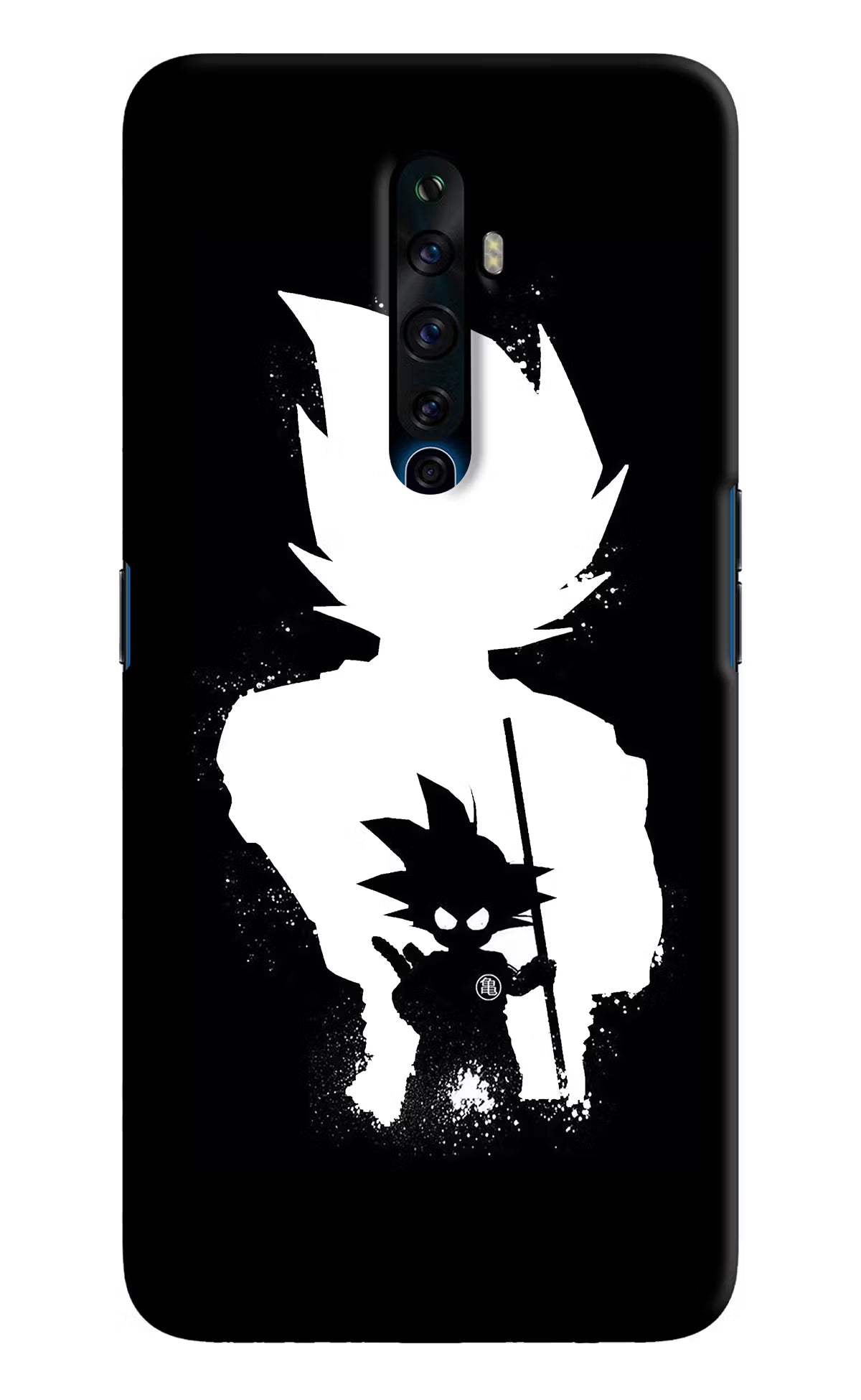 Goku Shadow Oppo Reno2 Z Hard Case Back Cover by Casekaro