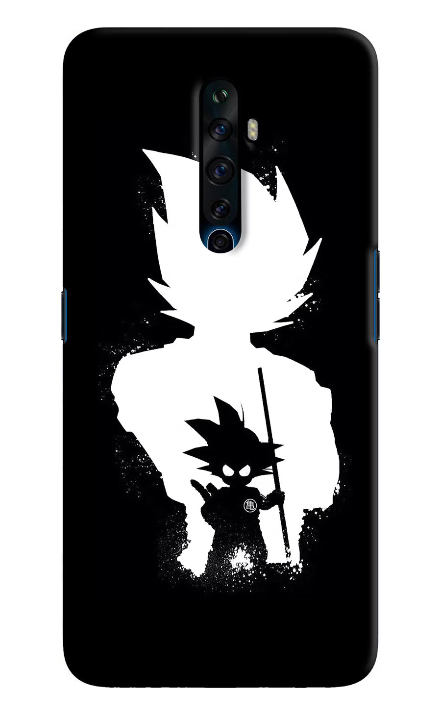 Goku Shadow Oppo Reno2 Z Back Cover, Hard case