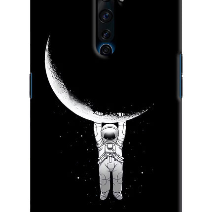 Moon Space Oppo Reno2 Z Hard Case Back Cover by Casekaro