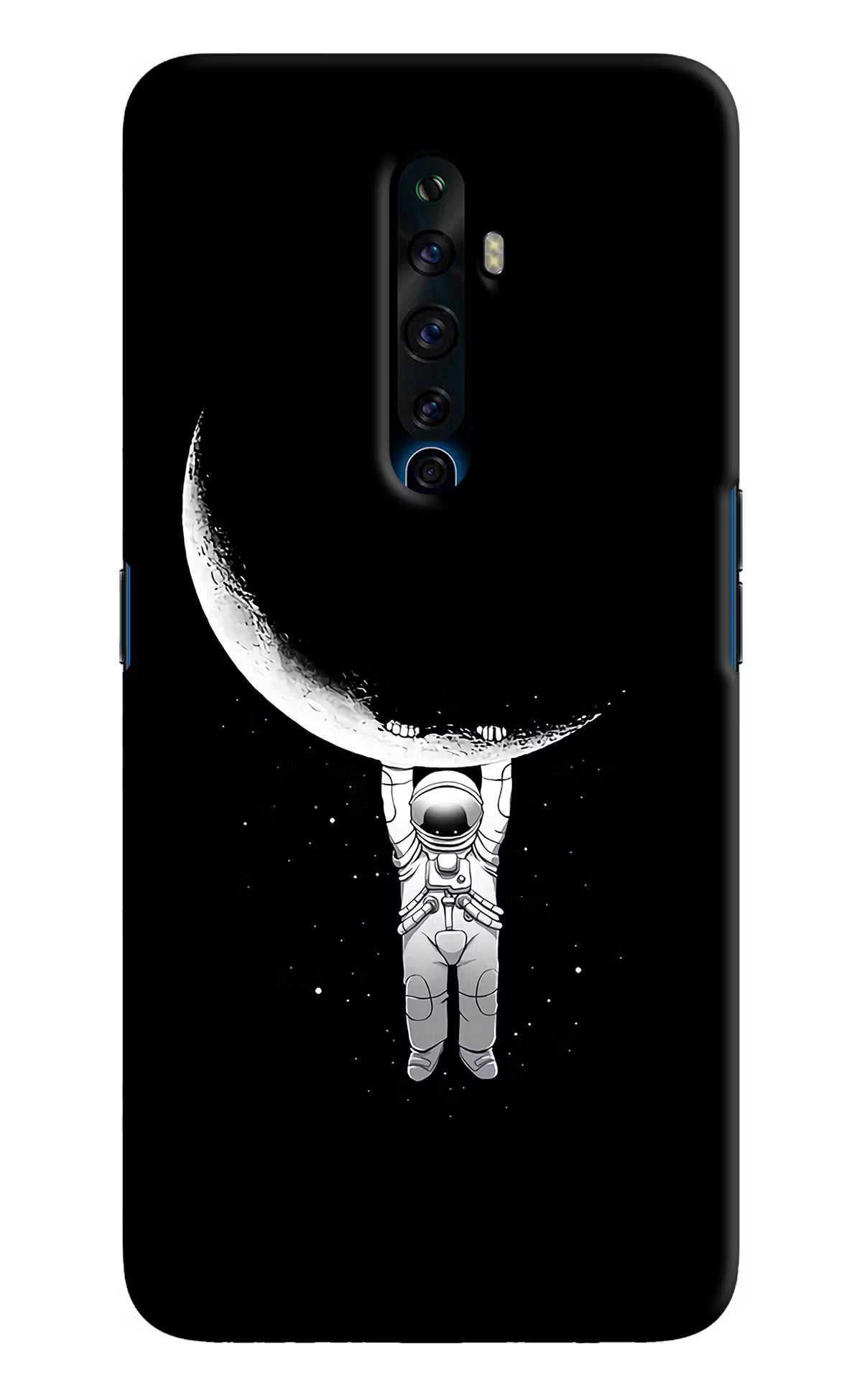 Moon Space Oppo Reno2 Z Hard Case Back Cover by Casekaro