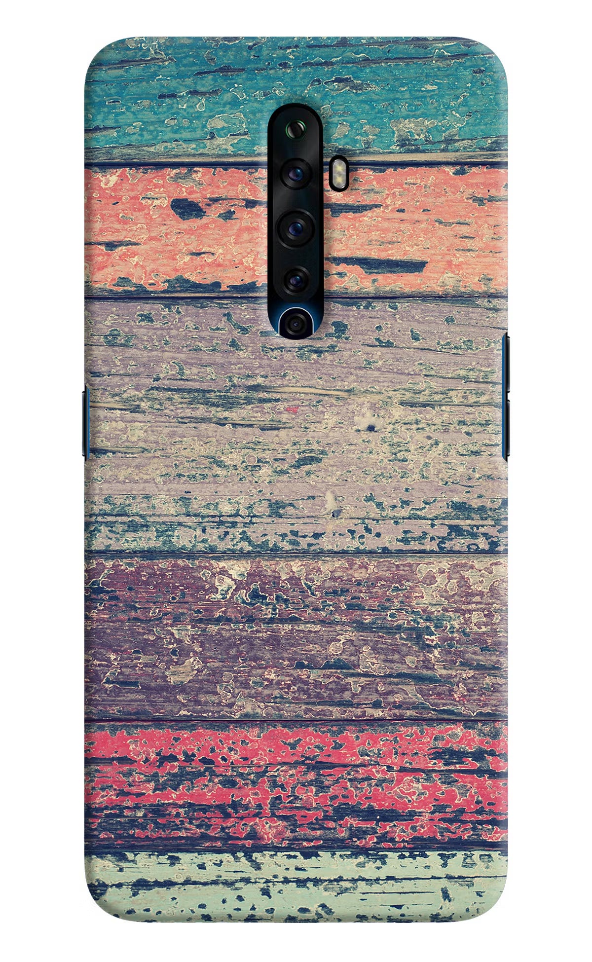 Colourful Wall Oppo Reno2 Z Hard Case Back Cover by Casekaro