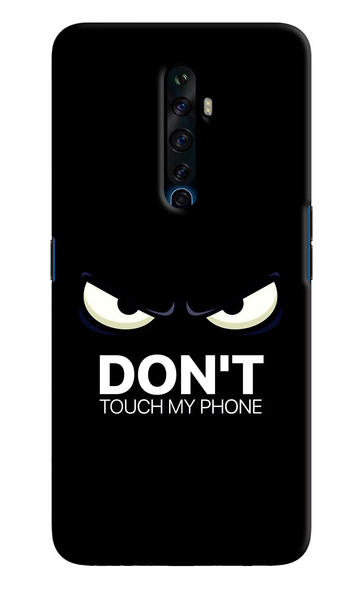 Don'T Touch My Phone Oppo Reno2 Z Hard Case Back Cover by Casekaro