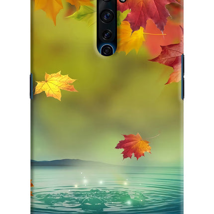Flowers Oppo Reno2 Z Hard Case Back Cover by Casekaro