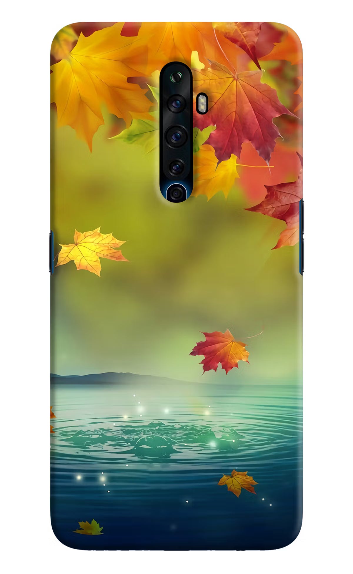 Flowers Oppo Reno2 Z Hard Case Back Cover by Casekaro