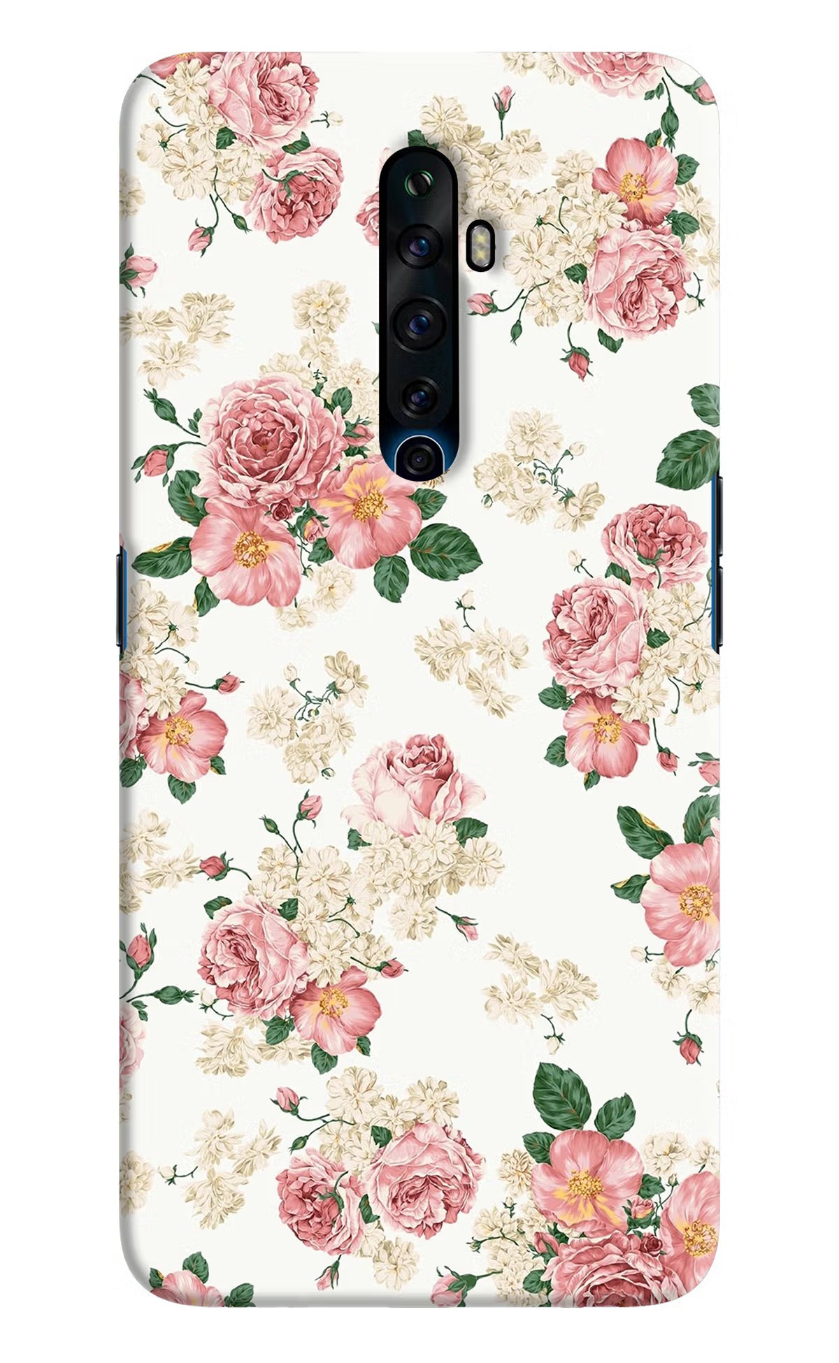 Flowers Oppo Reno2 Z Hard Case Back Cover by Casekaro