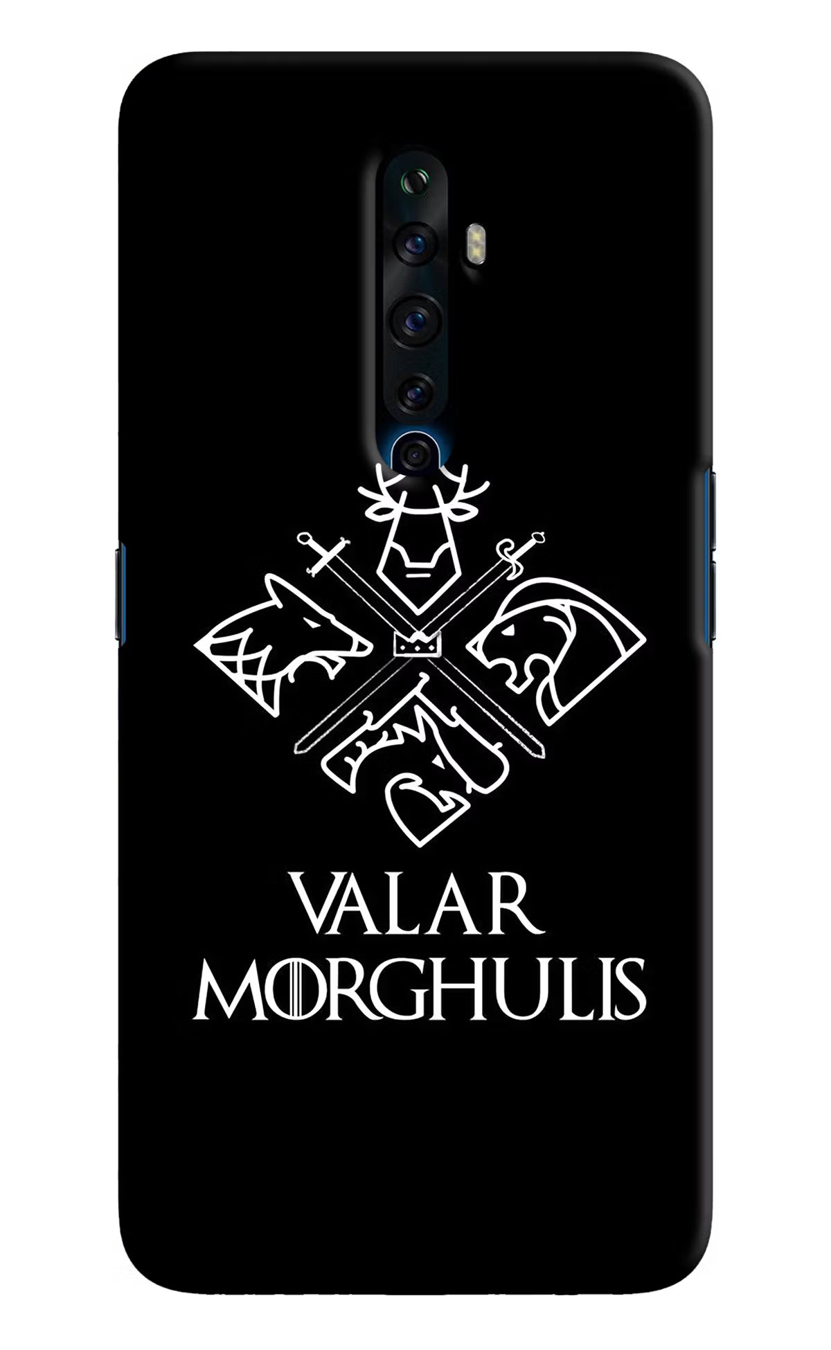 Valar Morghulis | Game Of Thrones Oppo Reno2 Z Hard Case Back Cover by Casekaro