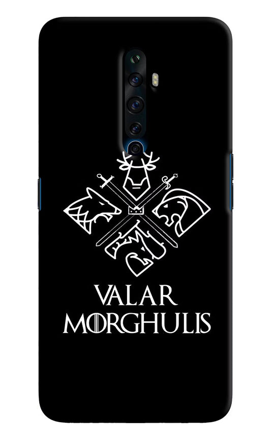 Valar Morghulis | Game Of Thrones Oppo Reno2 Z Hard Case Back Cover by Casekaro