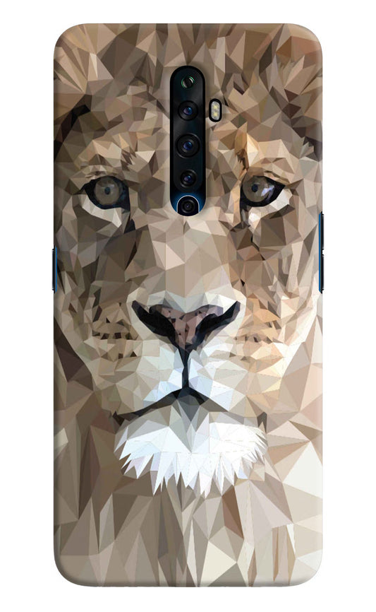 Lion Art Oppo Reno2 Z Hard Case Back Cover by Casekaro