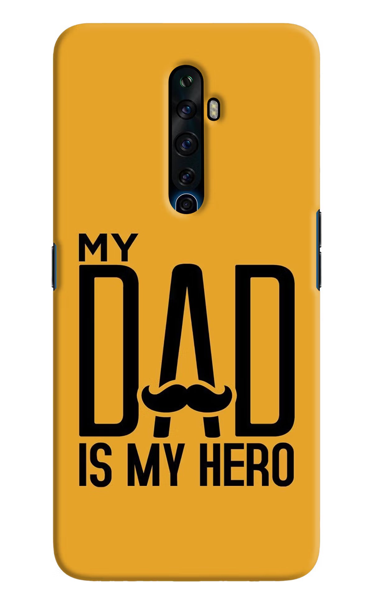 My Dad Is My Hero Oppo Reno2 Z Hard Case Back Cover by Casekaro