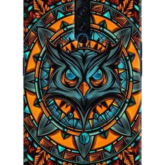 Angry Owl Art Oppo Reno2 Z Hard Case Back Cover by Casekaro