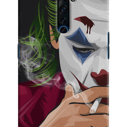 Joker Smoking Oppo Reno2 Z Hard Case Back Cover by Casekaro