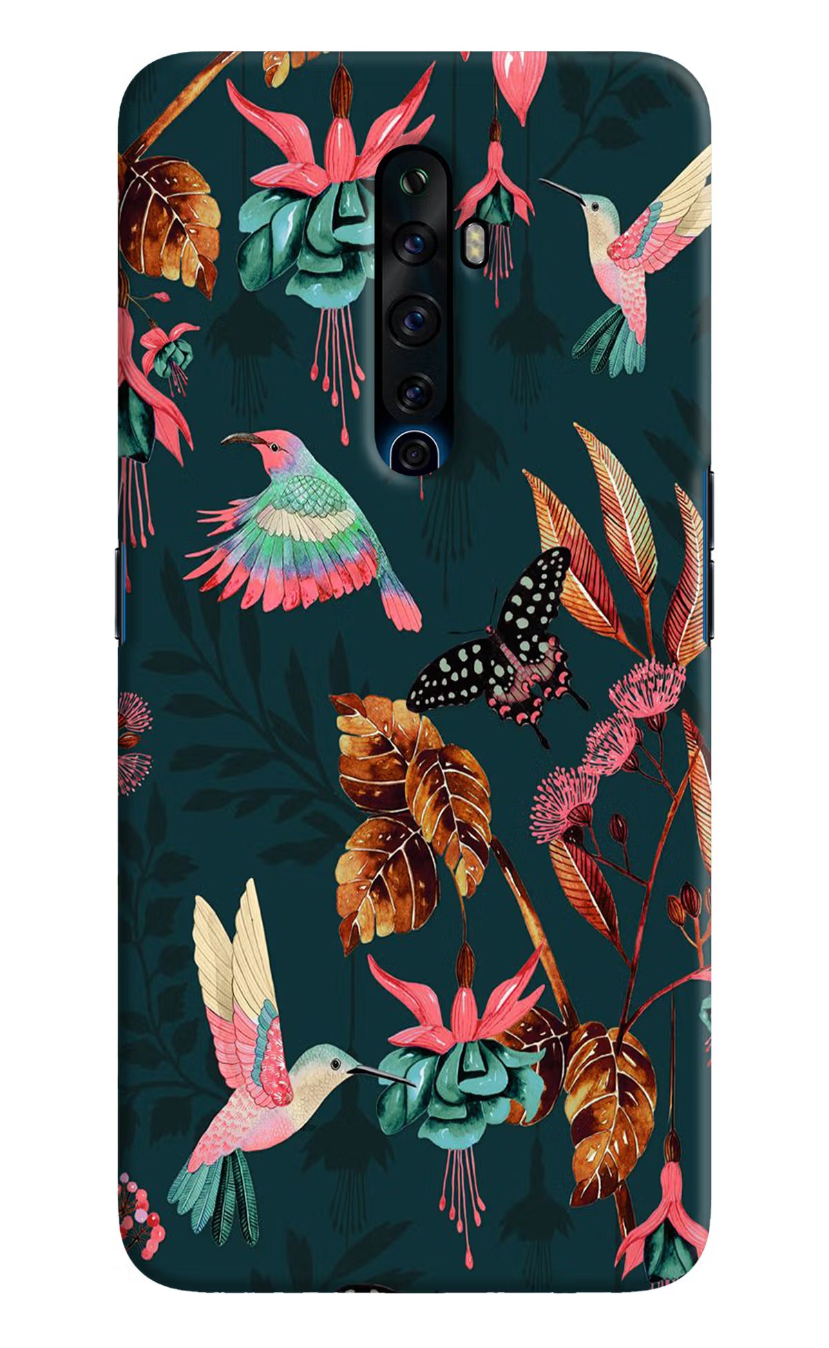 Birds Oppo Reno2 Z Hard Case Back Cover by Casekaro