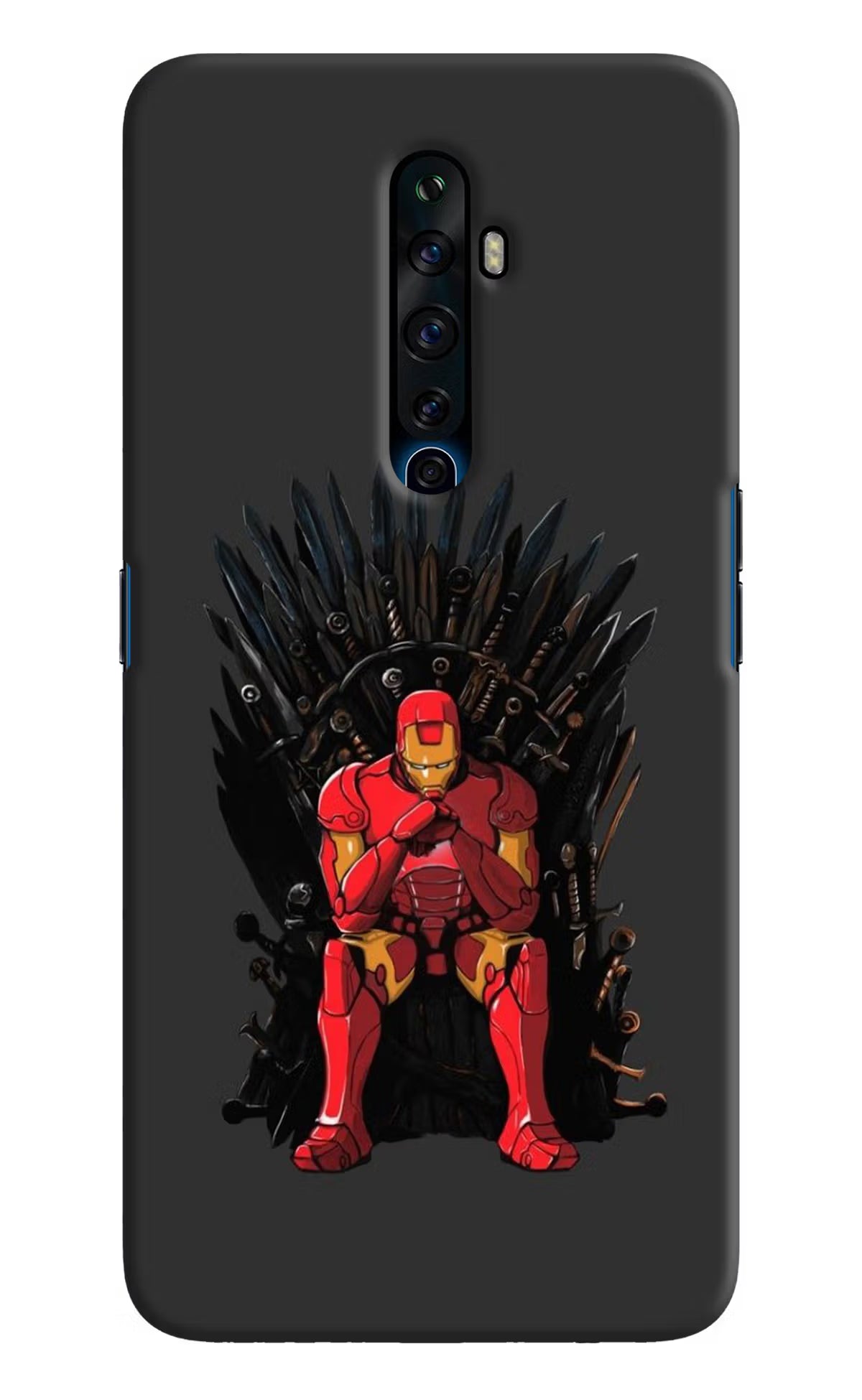 Ironman Throne Oppo Reno2 Z Hard Case Back Cover by Casekaro