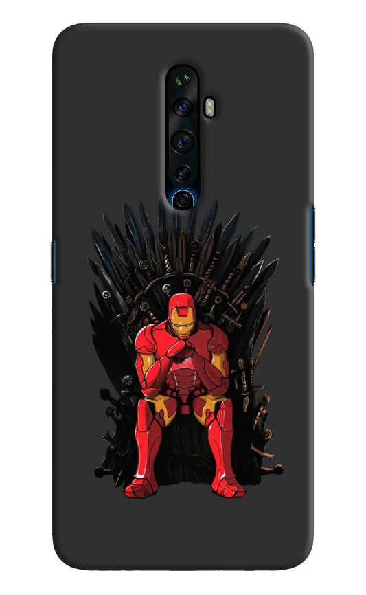 Ironman Throne Oppo Reno2 Z Hard Case Back Cover by Casekaro
