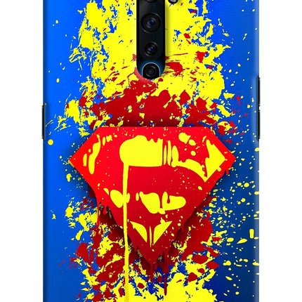 Superman logo Oppo Reno2 Z Hard Case Back Cover by Casekaro