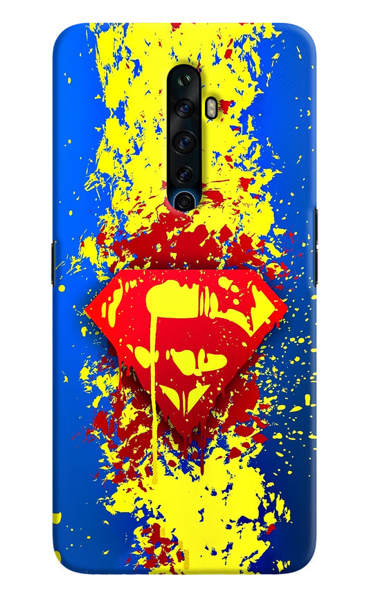 Superman logo Oppo Reno2 Z Hard Case Back Cover by Casekaro
