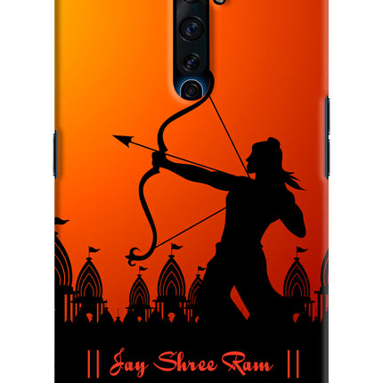 Lord Ram - 4 Oppo Reno2 Z Hard Case Back Cover by Casekaro