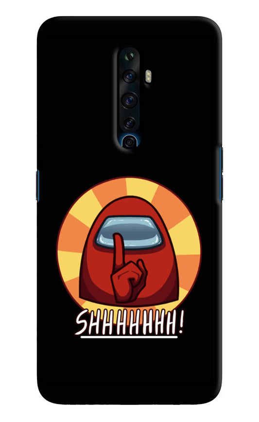 Among Us Shhh! Oppo Reno2 Z Hard Case Back Cover by Casekaro