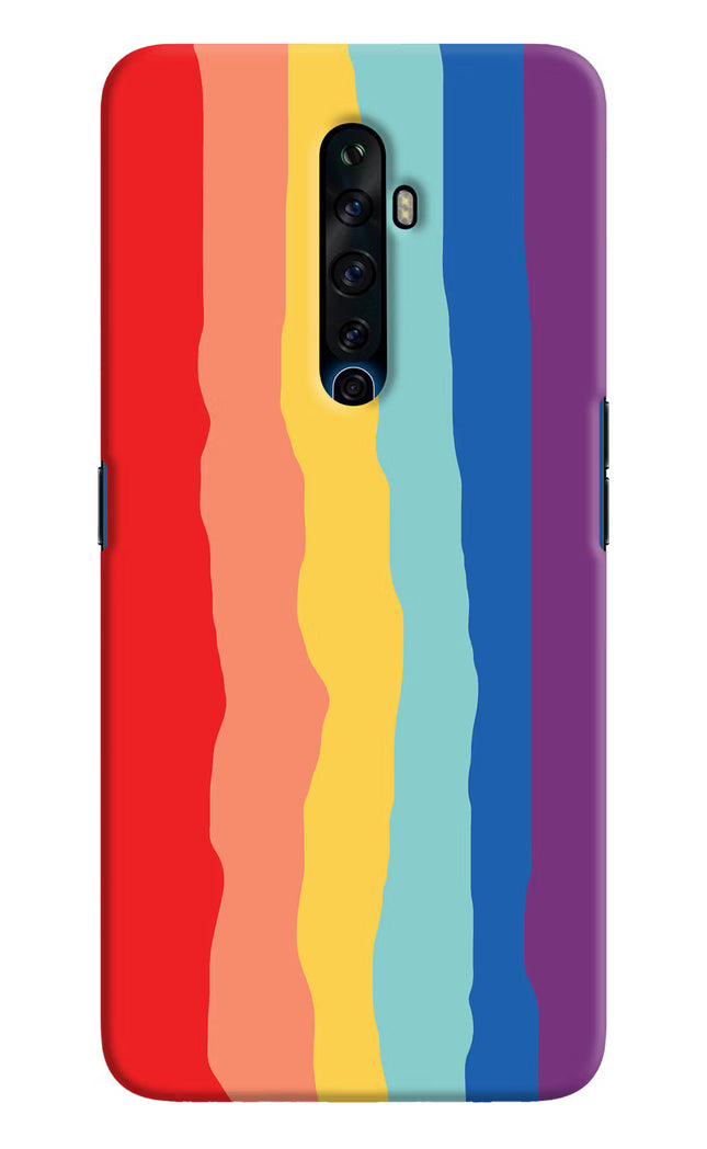 Rainbow Oppo Reno2 Z Hard Case Back Cover by Casekaro