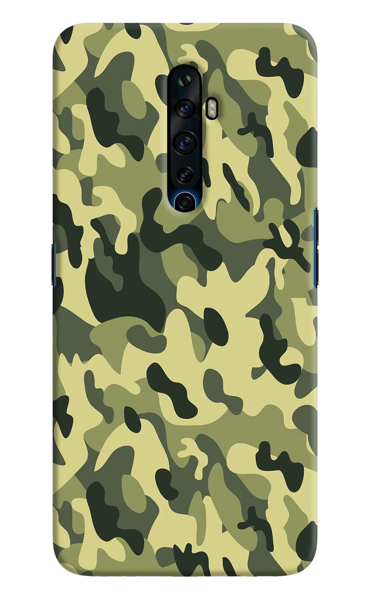 Camouflage Oppo Reno2 Z Hard Case Back Cover by Casekaro