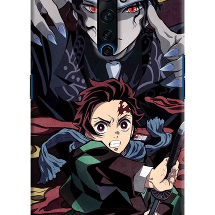 Demon Slayer Oppo Reno2 Z Hard Case Back Cover by Casekaro