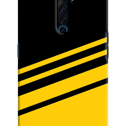 Yellow Shades Oppo Reno2 Z Hard Case Back Cover by Casekaro