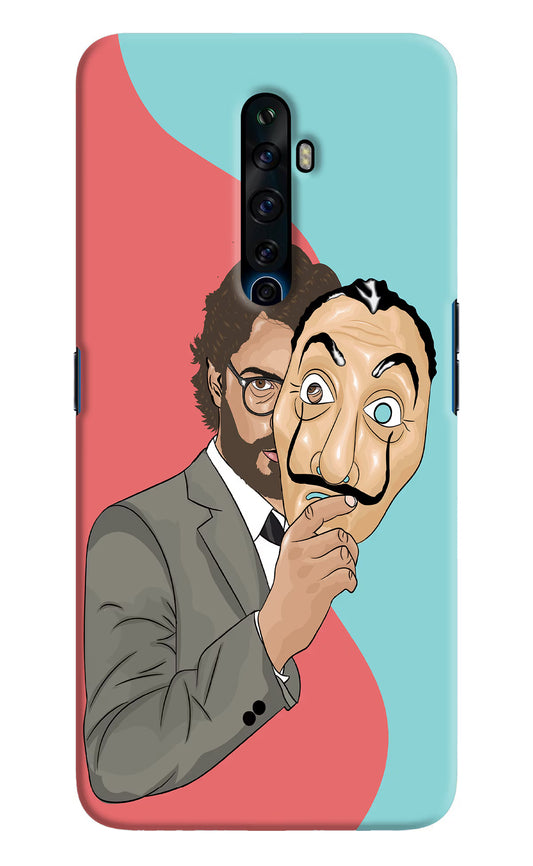 Professor Oppo Reno2 Z Hard Case Back Cover by Casekaro