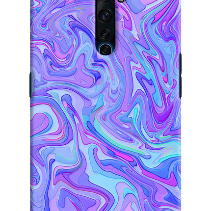 Glitter Oppo Reno2 Z Hard Case Back Cover by Casekaro