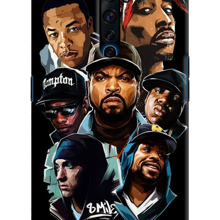 Rappers Oppo Reno2 Z Hard Case Back Cover by Casekaro