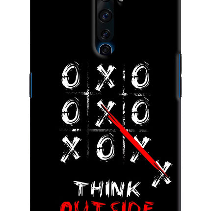 Think out of the BOX Oppo Reno2 Z Hard Case Back Cover by Casekaro