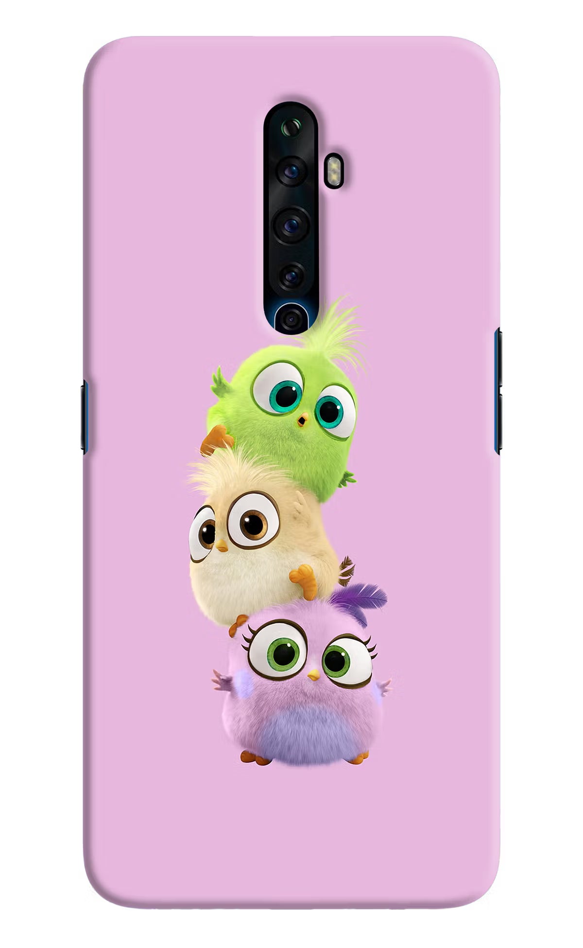 Cute Little Birds Oppo Reno2 Z Hard Case Back Cover by Casekaro