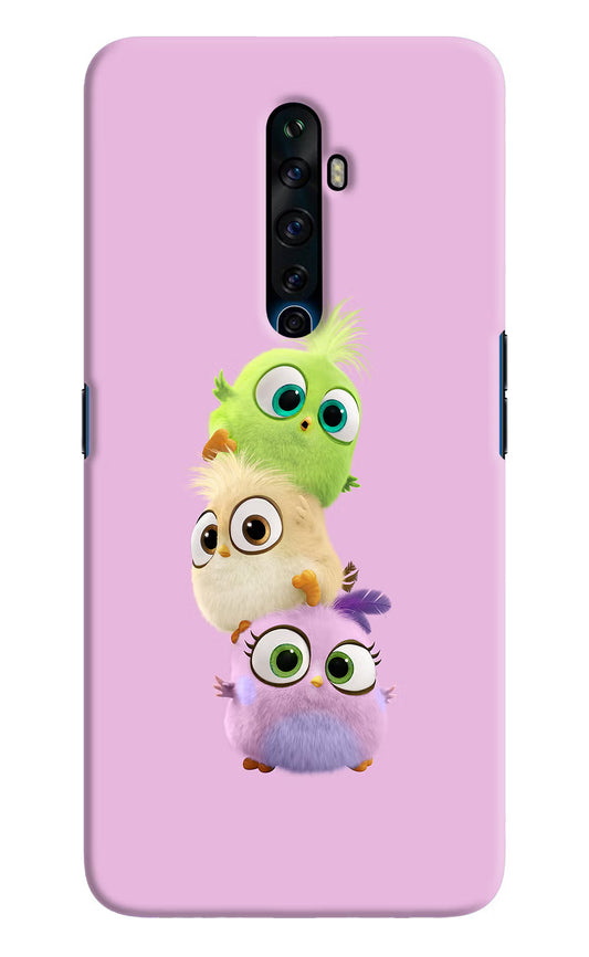 Cute Little Birds Oppo Reno2 Z Hard Case Back Cover by Casekaro