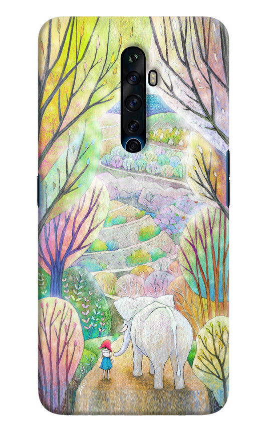 Nature Painting Oppo Reno2 Z Hard Case Back Cover by Casekaro