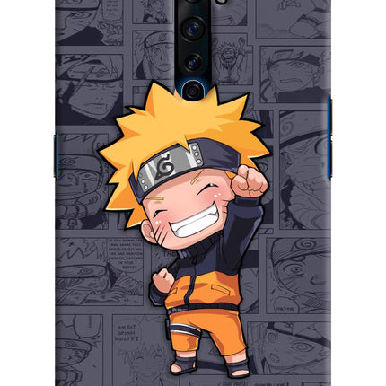 Chota Naruto Oppo Reno2 Z Hard Case Back Cover by Casekaro