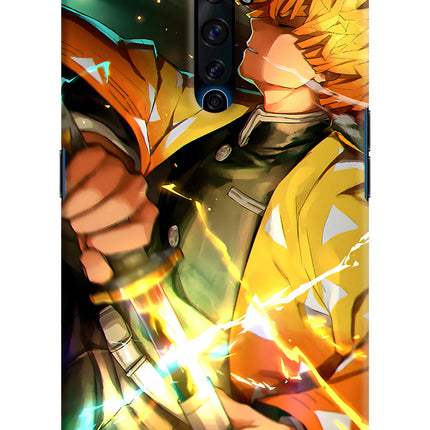 Demon Slayer Oppo Reno2 Z Hard Case Back Cover by Casekaro