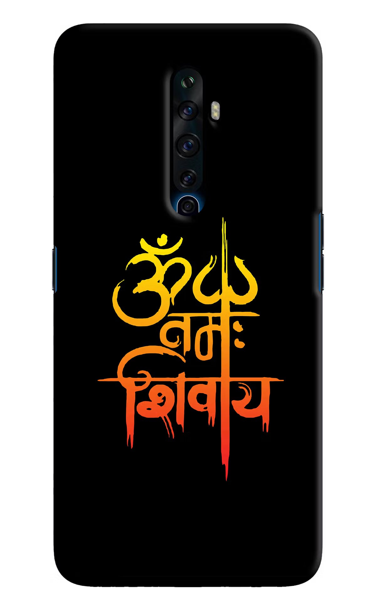 Om Namah Shivay Oppo Reno2 Z Hard Case Back Cover by Casekaro